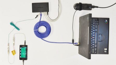 Sicherheit + Verschlüsselung - Auslesen des Schlüssels durch Berühren des Rechners möglich