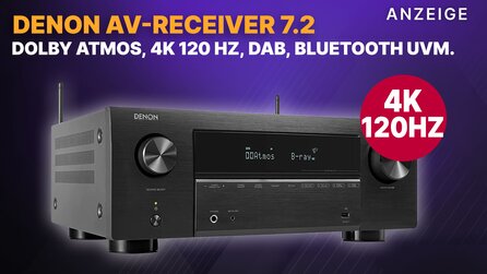 Denon HiFi AV-Receiver mit 4K 120 Hz und HDMI 2.1 im Amazon Angebot: So krass verbessert der 1700H euren Sound!