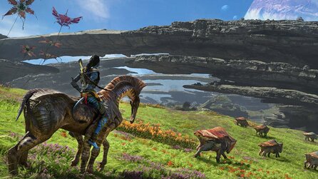 Avatar: Frontiers of Pandora hat eine wunderschöne Open World, die ihr bald auch aus der Third-Person bestaunen dürft