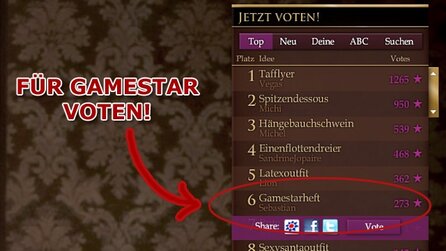 Ihre Stimme für GameStar - Wir brauchen Ihre Unterstützung! (Update)