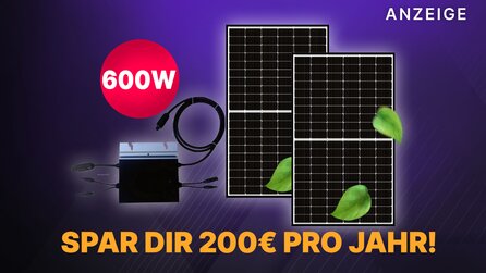Solaranlagen-Hammer, der alle Amazon-Angebote schlägt: Balkonkraftwerk 600W Komplettsets mit 50% auf Zubehör!