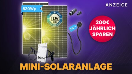 Balkonkraftwerk 800W Komplettset bei Amazon im Angebot: High Performance Solaranlage, die schon bald jeder haben will