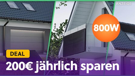 Balkonkraftwerk mit drosselbarem 800W Wechselrichter: Diese Lösung ist einfach, genial und spart euch eine Menge Geld