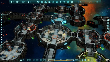 Base One - Screenshots zum Weltraum-Aufbauspiel
