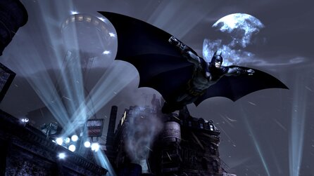 Batman: Arkham City - Screenshots: Akrobatik und Doppel-Arm-Brecher