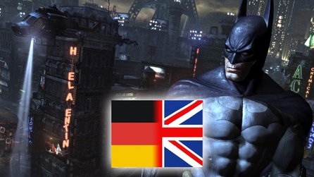 Batman: Arkham City - Sprachvergleichs-Video: Deutsch Englisch