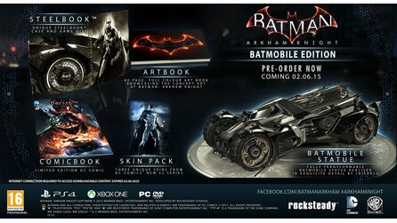 Batman: Arkham Knight - Release-Termin und Sammlerausgaben angekündigt