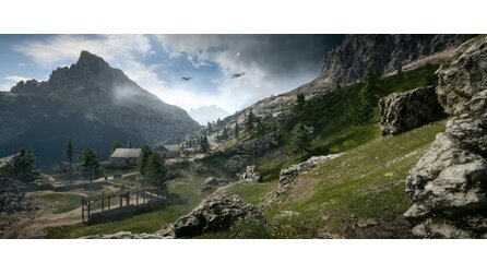 Battlefield 1 - 4K-Screenshots mit traumhafter Landschaft