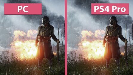 Battlefield 1 - Das 4K-Duell: PC gegen PS4 Pro im Vergleichs-Video