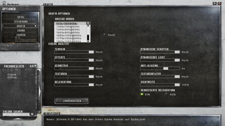 Battlefield 2142 Auflösung einstellen - Screenshots