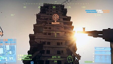 Battlefield 3: Aftermath - Gameplay zur neuen Map Markaz-Monolith (PS3-Version)