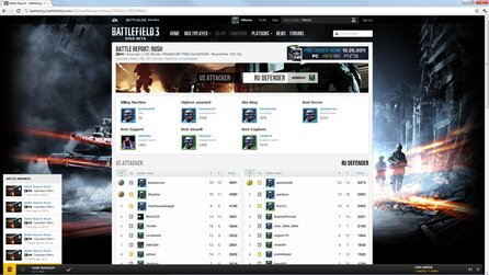 Battlefield 3 - So funktioniert das Battlelog