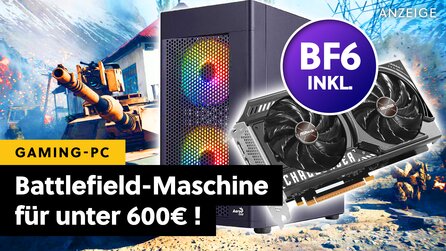 Gaming-PC unter 600€: Diese Konfiguration ist perfekt für Battlefield 6 und das Spiel gibts gleich mit dazu!