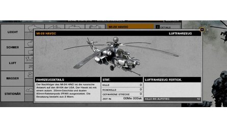 Battlefield: Bad Company 2 - Alle Fahrzeuge im Bild