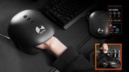 Handmassage-Gerät für Spieler erinnert an Schmerzbox aus Dune