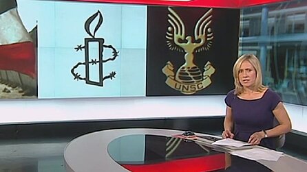 BBC-Panne - Newssendung zeigt versehentlich Halos UNSC statt UN-Logo