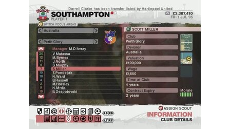 BDFL Manager 2006 Xbox360