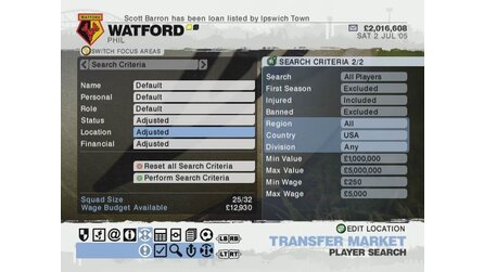 BDFL Manager 2006 Xbox360