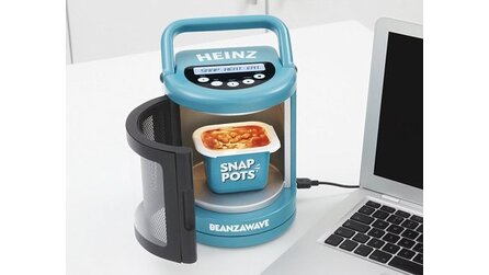 Die USB-Mikrowelle für Snacks - Beanzawave von Heinz