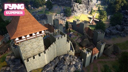 Gerade erst wurde Stronghold 4 enthüllt und es bekommt direkt ernstzunehmende Konkurrenz vom Burgenbauspiel Bergfried