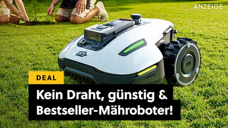 Nicht Gardena, Worx oder Dreame: Einer der bestbewerteten Mähroboter ohne Draht auf Amazon ist gerade richtig günstig!