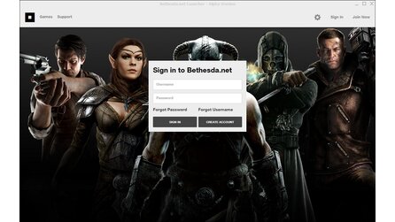 Bethesda - Ab jetzt mit Launcher im Stil von Steam, Uplay und Co