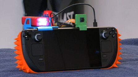 Mit Taser, Stacheln und lauten Sounds: Spieler baut ein völlig übertriebenes »Sicherheitssystem« für sein Steam Deck