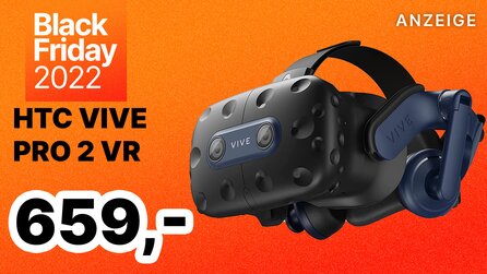 Black Friday 2022: Einstieg in VR ultragünstig mit VR Brille HTC Vive Pro 2 im Angebot
