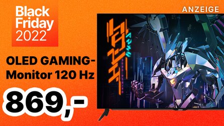OLED Gaming Monitor: Zocken auf einem 4K UHD OLED Bildschirm mit 120 Hz dank Black Friday Angebot günstig wie nie