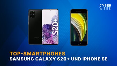 Die besten Smartphone-Angebote am Black Friday: Samsung Galaxy S20+ + iPhone SE [Anzeige]