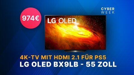 Media Markt Black Week mit LG 55 OLED TV für unter 1000 Euro, SSDs [Anzeige]