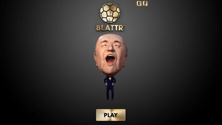 Sepp Blatter - Ex-FIFA-Präsidenten in Satire-Spiel mit Gold füttern