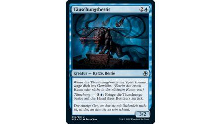 Magic: The Gathering - Dungeons + Dragons - Alle blauen Karten