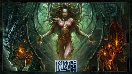 Spiele-Wallpapers zur BlizzCon 2010 - StarCraft 2: Heart of the Swarm, Diablo 3 und Cataclysm