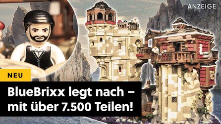 Das bisher größte Set aus der Reihe! BlueBrixx neues Astronomen-Set macht sogar Burg Blaustein Konkurrenz