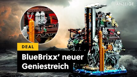 Neben Burg Blaustein hat BlueBrixx ein neues Meisterwerk erschaffen, dass LEGO mit weit über 5.000 Steinen das Fürchten lehrt