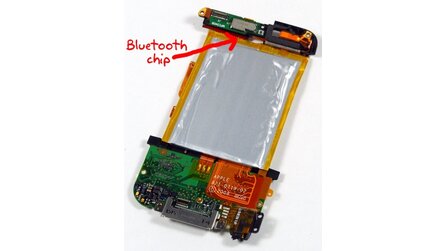 Bluetooth im iPod Touch 2G schon immer vorhanden - Aber nicht genutzt