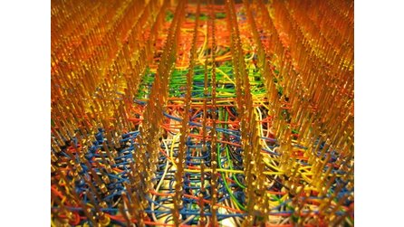 Die Selbstbau-CPU - Name: Großes Kabel-Durcheinander