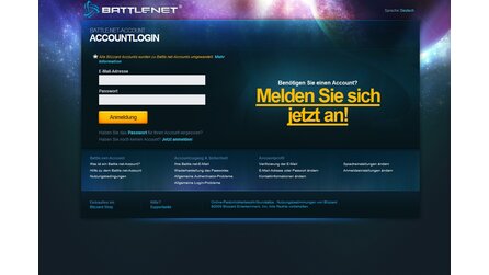 Battle.net Anmeldung
