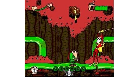 Boogerman: A Pick and Flick Adventure SNES