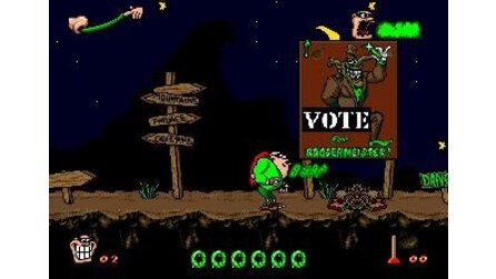 Boogerman: A Pick and Flick Adventure Sega Mega Drive