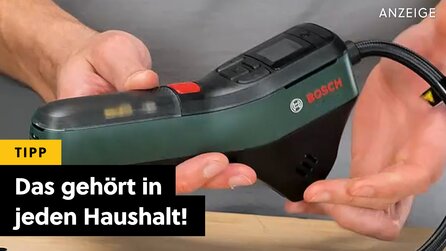 Nie wieder wegen Luftdruck zur Tankstelle: Ein kleines Bosch-Wundergerät machts möglich!