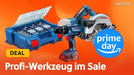 Akku-Schrauber am Prime Day: Endlich gutes Werkzeug zu Hammerpreisen mit Bosch Professional 18V