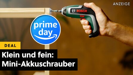 Krasse Leistung trotz geringer Größe: Dieser Mini-Akkuschrauber von Bosch kostet am Prime Day so gut wie nichts!