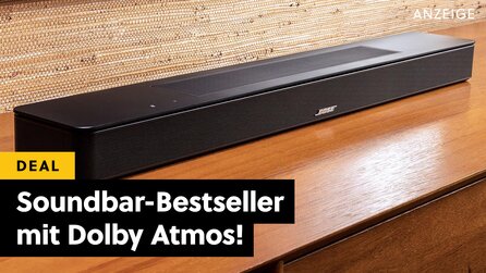 Teaserbild für Dolby Atmos-Soundbar von Bose im Bestpreis-Angebot: Der Bestseller Nr.1 vom HiFi-Giganten ist gerade günstig wie nie zuvor!