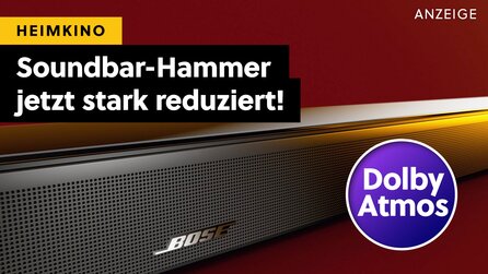 Bose Smart Ultra Soundbar mit Dolby Atmos im Amazon-Angebot: Sony, Sennheiser + Co. fürchten sich vor diesem Heimkino-Flaggschiff!