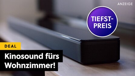 Teaserbild für Das B in Bose steht für böser Kinosound - diese Dolby Atmos Soundbar gibt es gerade richtig günstig zu haben!