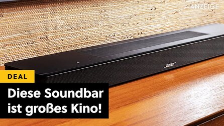 Bose ballert böse: Soundbar ist vor Weihnachten super günstig und kommt auch noch rechtzeitig an!