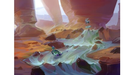 Donuts - Bilder zum geplanten VR-Arcade-Racer von Boss Key