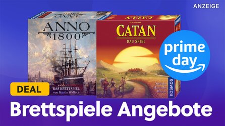 Brettspiele am Amazon Prime Day 2023: Günstiges Würfeln mit Spielen wie Anno 1800 und CATAN